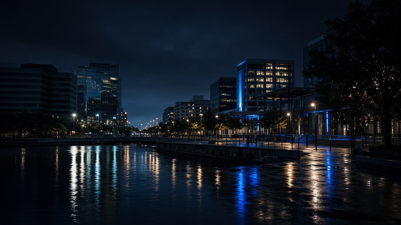 Central Florida night skyline mood for AI-IT INC locations